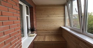 Отделка, остекление, утепление балконов в Богородицке от 212 руб. м/2.